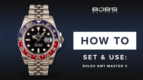 how to set gmt hand rolex|setting rolex gmt master 2.